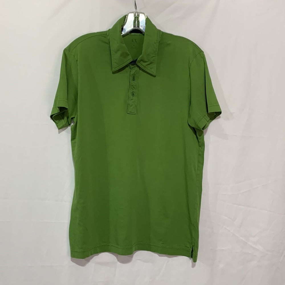 A|X Armani Exchange Green Polo Shirt Men’s Sz M